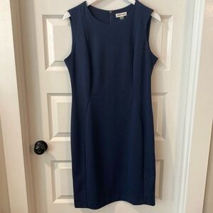 Calvin Klein Navy Sleeveless Dress